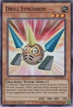 Drill Synchron (LC5D-EN015) - Legendary Collection 5D's 1st Edition-1