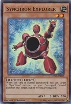 Synchron Explorer (LC5D-EN017) - Legendary Collection 5D's 1st Edition-1
