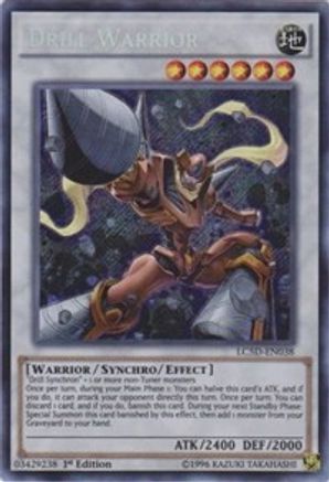 Drill Warrior (LC5D-EN038) - Legendary Collection 5D's 1st Edition-1