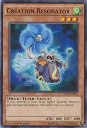 Creation Resonator (LC5D-EN065) - Legendary Collection 5D's 1st Edition-1