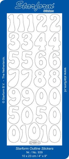 Deco Stickers - Numbers-1