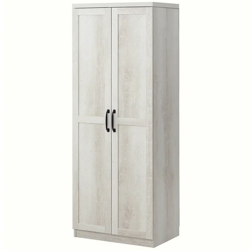 63-Inch Kitchen Pantry Cabinet – 5-Tier Storage Cabinet with Doors & Adjustable Shelves (Canada & United States Delivery Only)-7