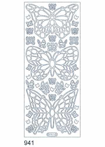 Deco Stickers - Large butterfly-1
