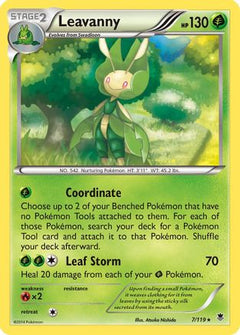 Leavanny 7/119 - XY  Phantom Forces-1