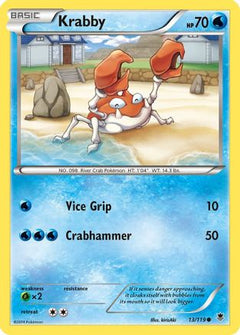 Krabby 13/119 - XY  Phantom Forces-1