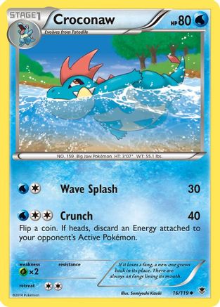 Croconaw/119 - XY  Phantom Forces-1