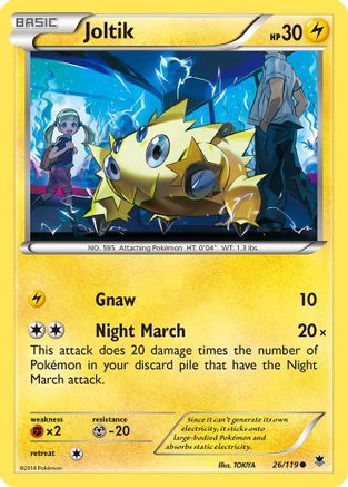 Joltik 26/119 - XY  Phantom Forces-1