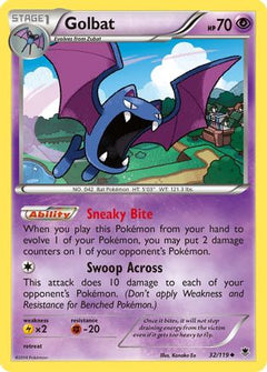 Golbat 32/119 - XY  Phantom Forces-1