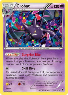 Crobat 33/119 - XY  Phantom Forces-1