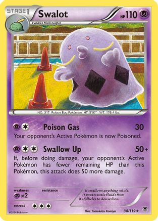 Swalot 38/119 - XY  Phantom Forces-1