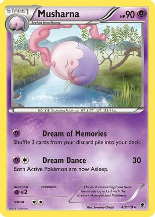 Musharna/119 - XY  Phantom Forces
