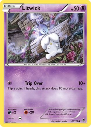 Litwick 41/119 - XY  Phantom Forces-1
