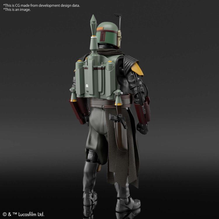 The Mandalorian Boba Fett 1/12 Scale Model Kit-4