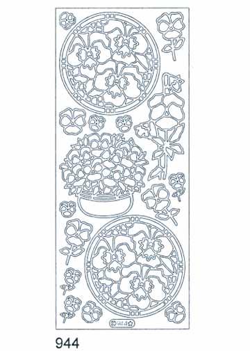 Deco Stickers - Violets-1