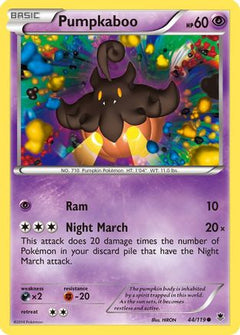 Pumpkaboo 44/119 - XY  Phantom Forces-1