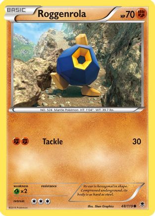 Roggenrola/119 - XY  Phantom Forces-1