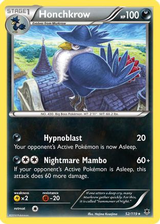 Honchkrow/119 - XY  Phantom Forces-1