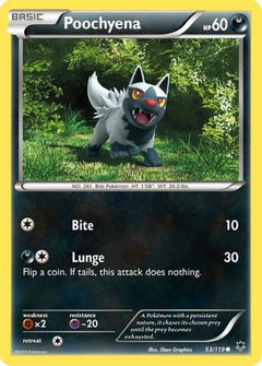 Poochyena 53/119 - XY  Phantom Forces-1