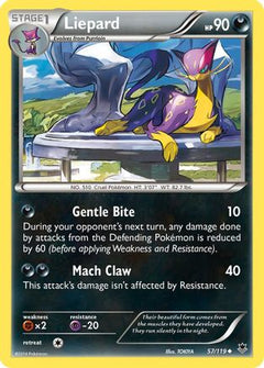 Liepard/119 - XY  Phantom Forces Reverse Holofoil-1