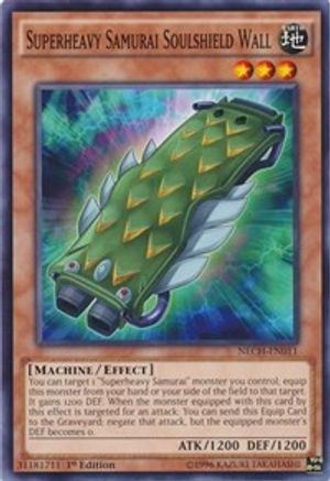 Superheavy Samurai Soulshield Wall (NECH-EN011) - The New Challengers Unlimited-1