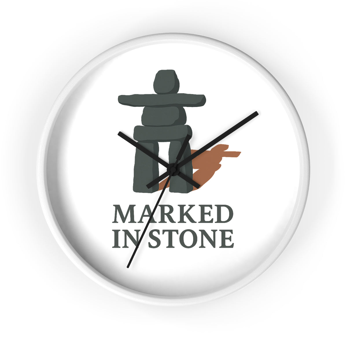 Inukshuk Wall Clock-3