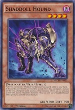 Shaddoll Hound (NECH-EN030) - The New Challengers 1st Edition-1