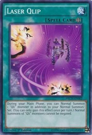 Laser Qlip (NECH-EN062) - The New Challengers 1st Edition-1