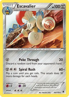 Escavalier/119 - XY  Phantom Forces Reverse Holofoil-1