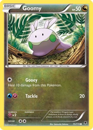 Goomy 75/119 - XY  Phantom Forces-1