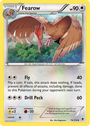 Fearow/119 - XY  Phantom Forces-1