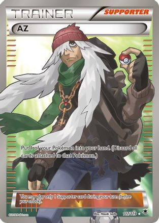 AZ (117 Full Art) 117/119 - XY  Phantom Forces Holofoil-1