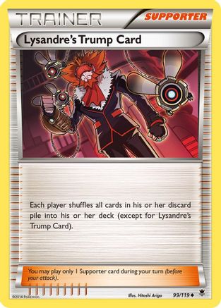 Lysandre's Trump Card 99/119 - XY  Phantom Forces Reverse Holofoil-1
