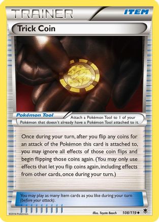 Trick Coin 108/119 - XY  Phantom Forces-1