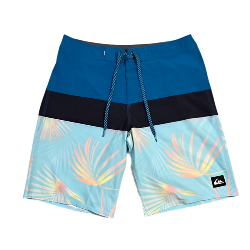 Quiksilver 'Surfsilk Panel' Swimshorts - Blue-1