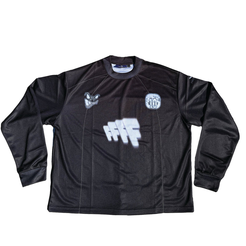 Frosted Skateboards 'FFFF Jersey' L/S - Black-1