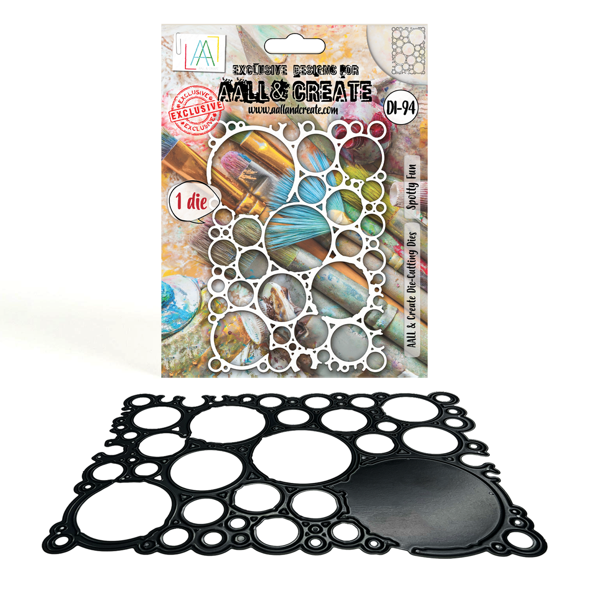 AALL and Create - Die-Cutting Die Set - Spotty Fun-1