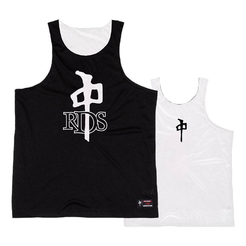 Red Dragon 'Mesh OG' Tank Top - Black/White (Reversible)-1