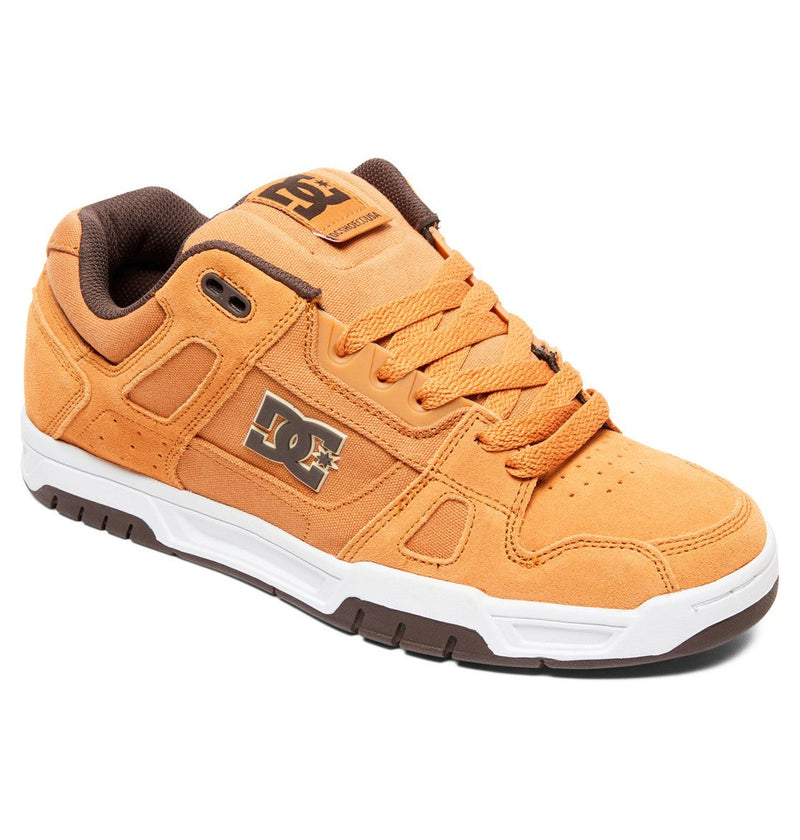 DC Shoes 'Stag' Shoes - Brown/Brown/White-1