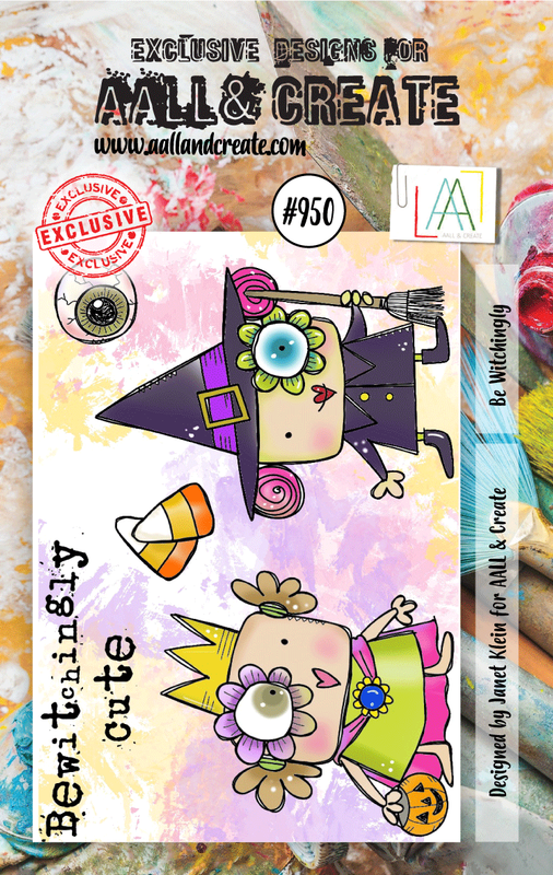 AALL and Create #950 - A7 Stamp Set - Be Witchingly-1