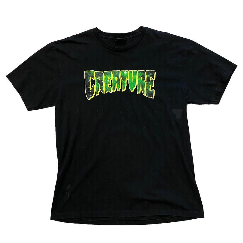 Creature 'Space Logo' Tee - Black-1