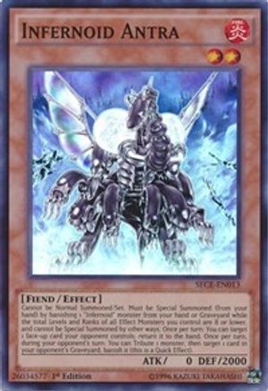 Infernoid Antra (SECE-EN013) - Secrets of Eternity 1st Edition-1
