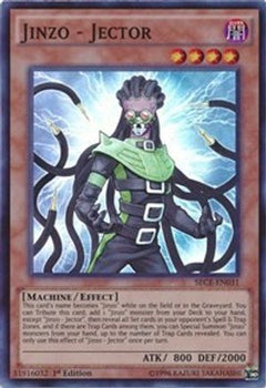 Jinzo - Jector (SECE-EN031) - Secrets of Eternity 1st Edition-1