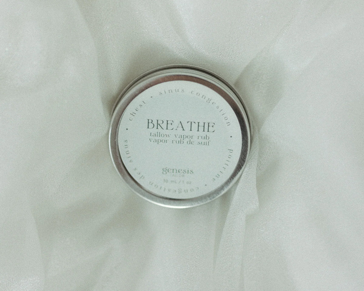 Breathe Tallow Vapor Rub | Genesis Tallow