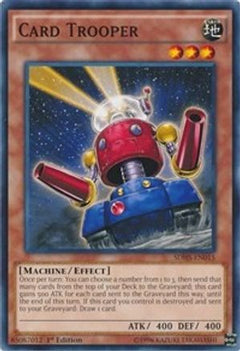 Card Trooper (SDHS-EN015) - Structure Deck: HERO Strike 1st Edition-1