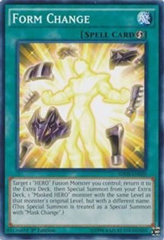 Form Change (SDHS-EN020) - Structure Deck: HERO Strike Unlimited-1