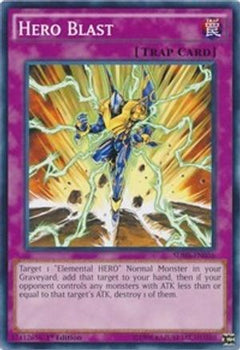 Hero Blast (SDHS-EN036) - Structure Deck: HERO Strike Unlimited-1