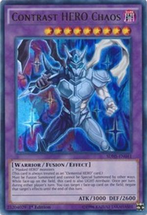 Contrast HERO Chaos (SDHS-EN041) - Structure Deck: HERO Strike Unlimited-1