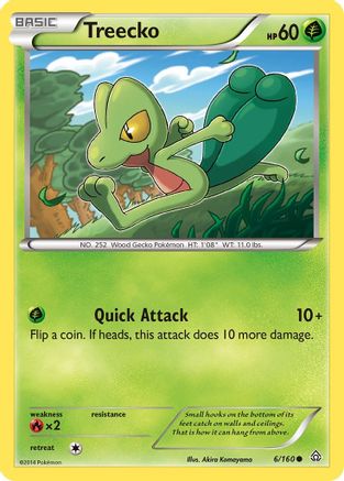 Treecko 6/160 - XY  Primal Clash-1