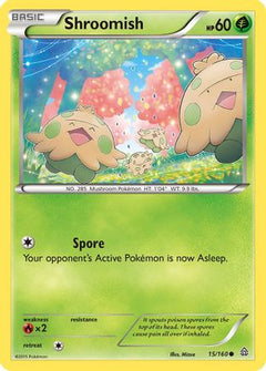 Shroomish 15/160 - XY  Primal Clash Reverse Holofoil-1
