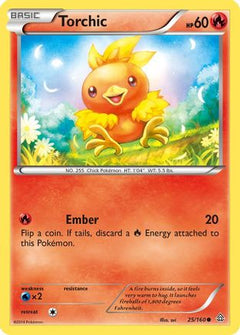Torchic 25/160 - XY  Primal Clash-1
